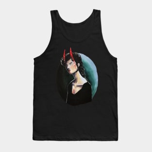 Horned Girl Tank Top